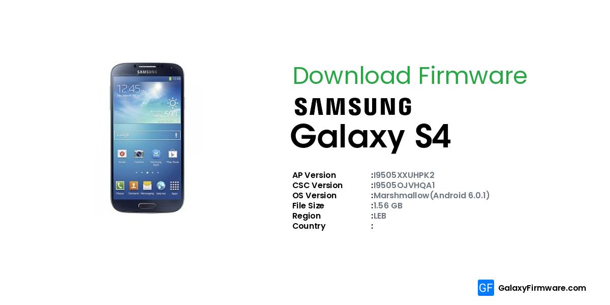 samsung s4 i9505 firmware 5.0 1 free download