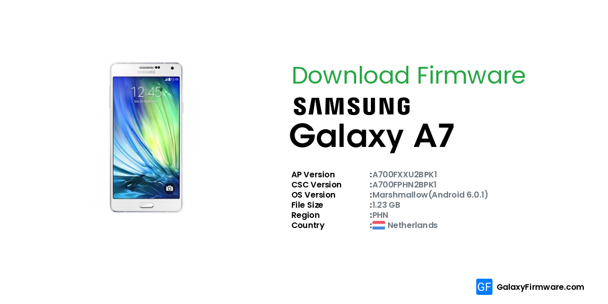 samsung a7 sm a700fq