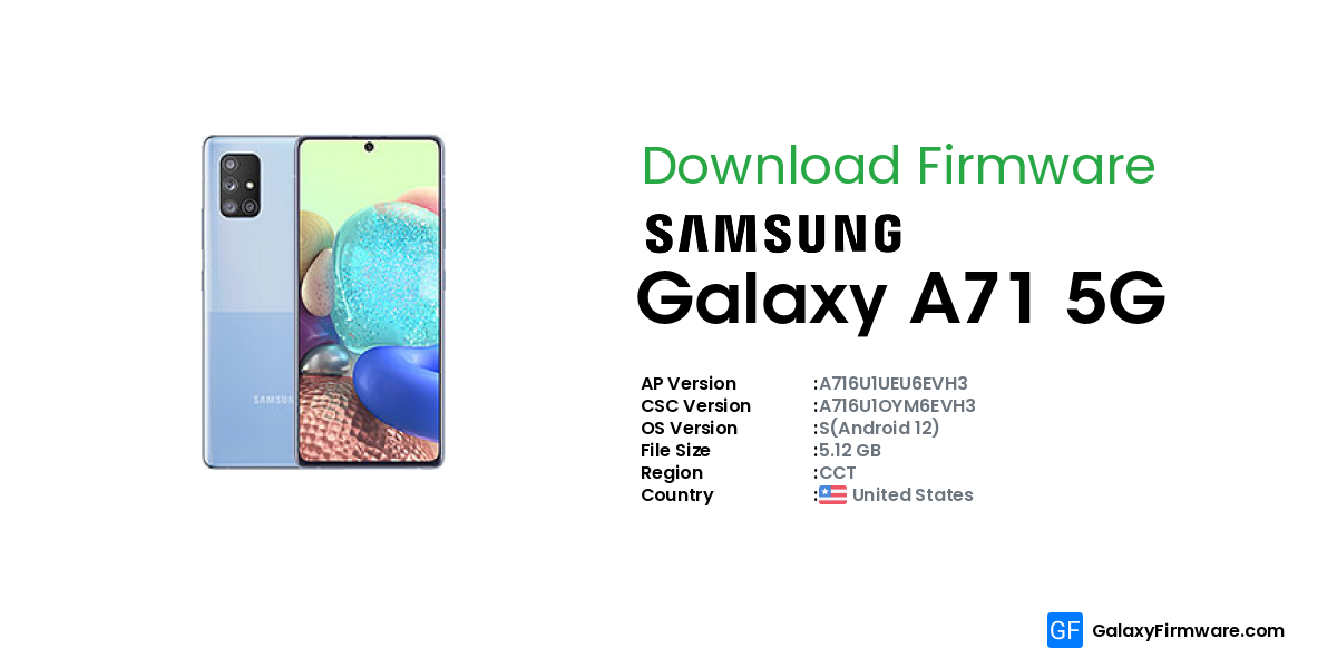 samsung a71 android 12 update download