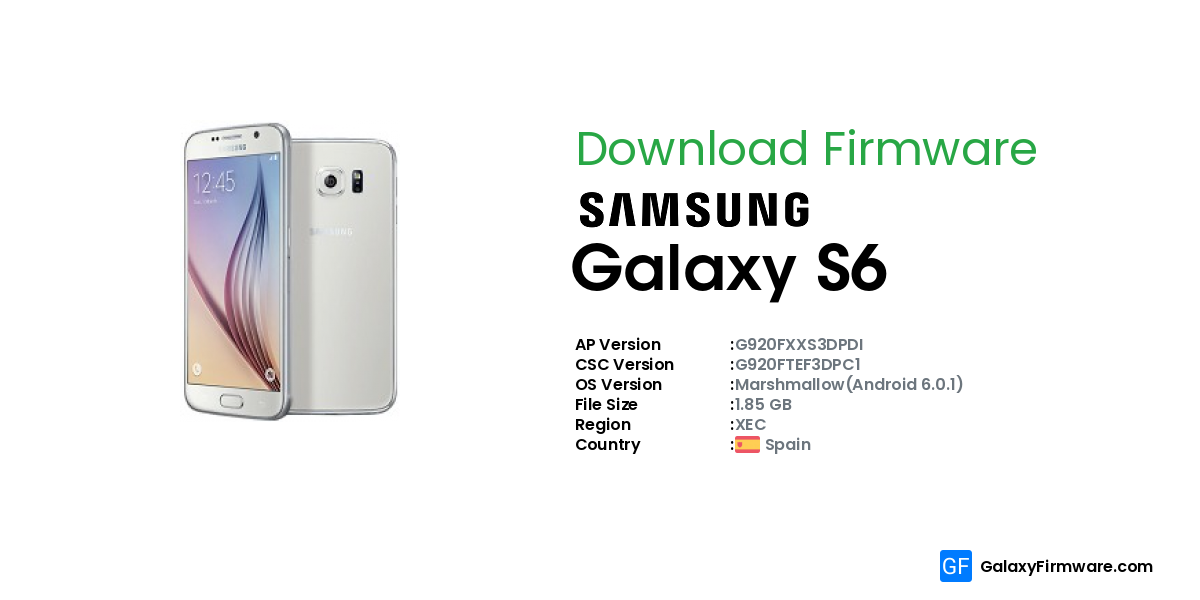 samsung s6 sm g920f firmware download