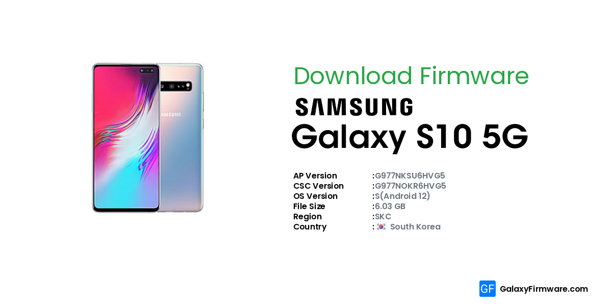 samsung s10 5g update android 12 download