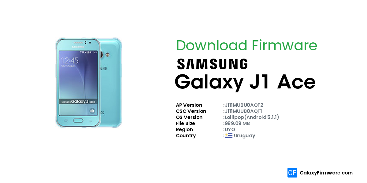 download firmware samsung j1 ace j111f