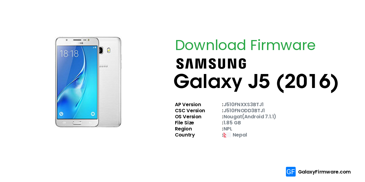 samsung j5 2016 firmware download