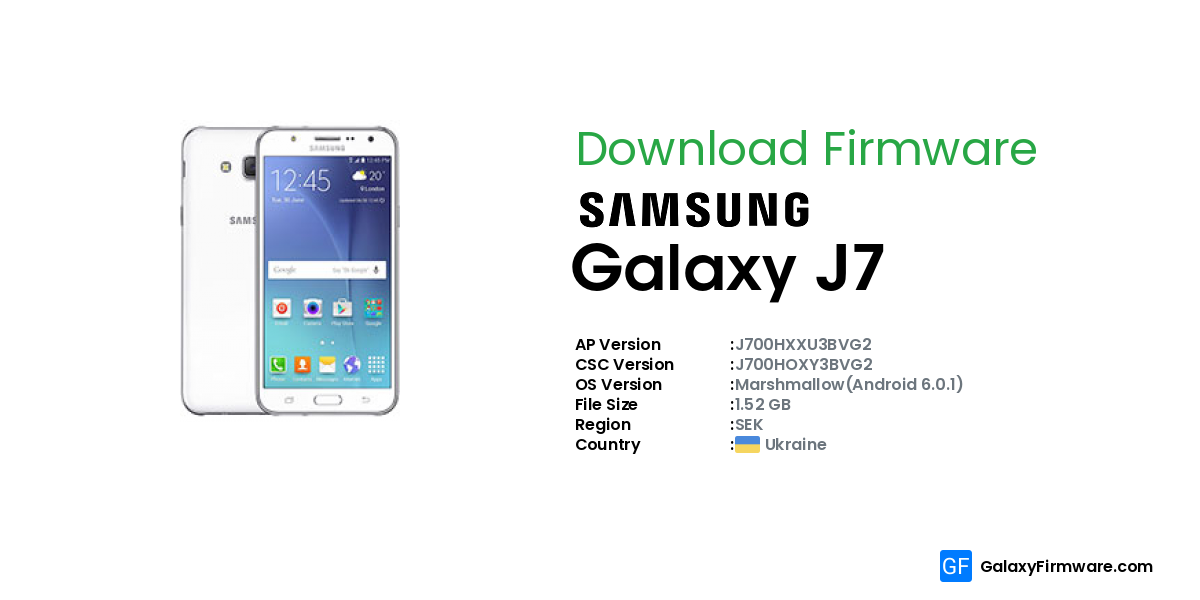 samsung j7 2015 firmware