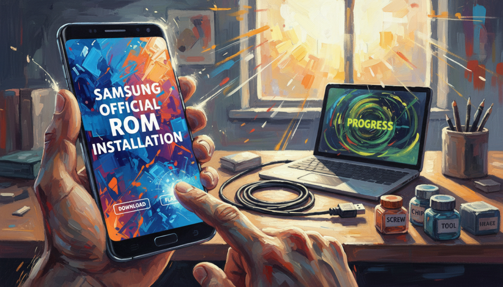 Installing official Samsung ROM