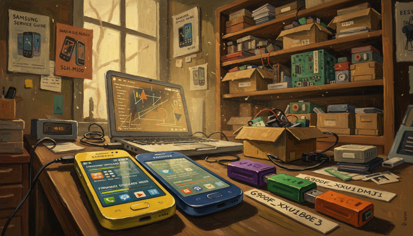 Why Phone Technicians Still Keep Collections of Old Samsung Firmware