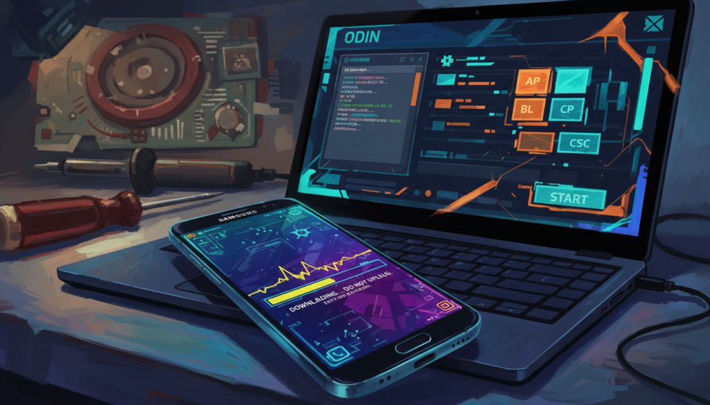 Odin flash Samsung