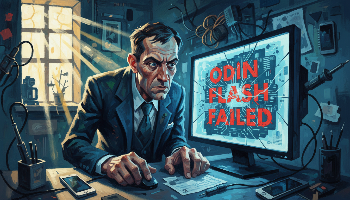 Odin Flash Failed: Understanding Error Messages and How to Fix Them