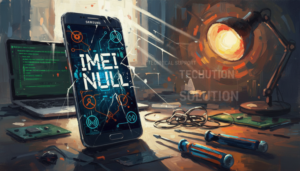 Samsung IMEI null