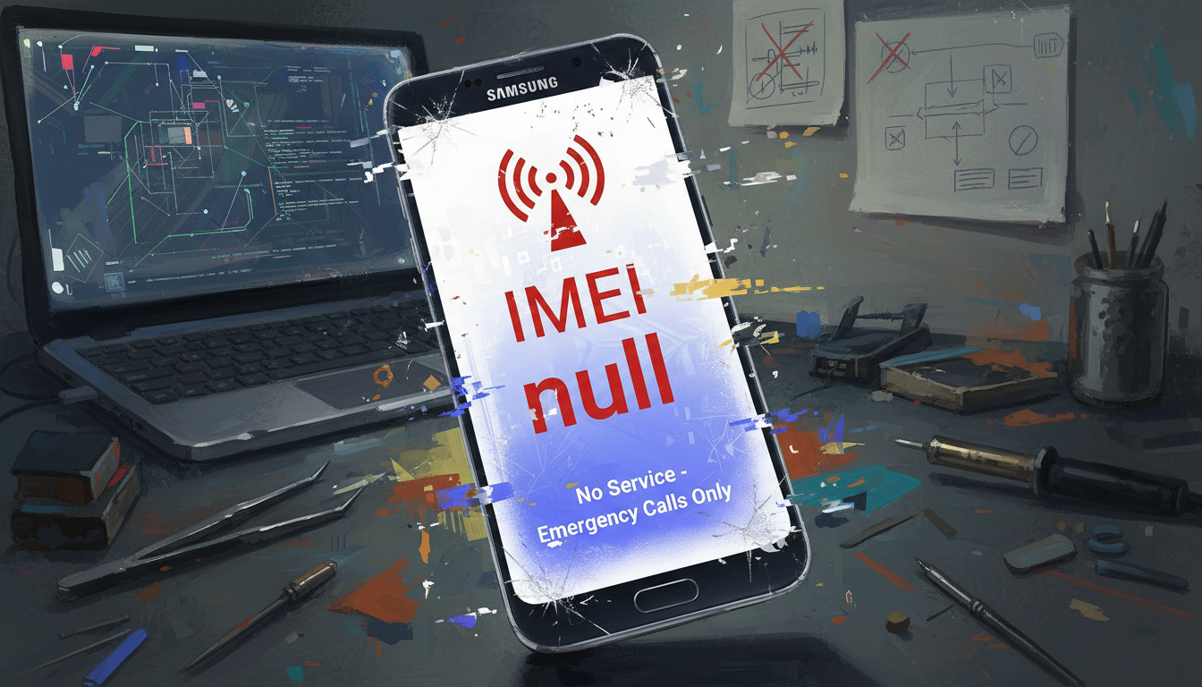 How to Fix Lost Signal (IMEI Null) After Changing Samsung Firmware