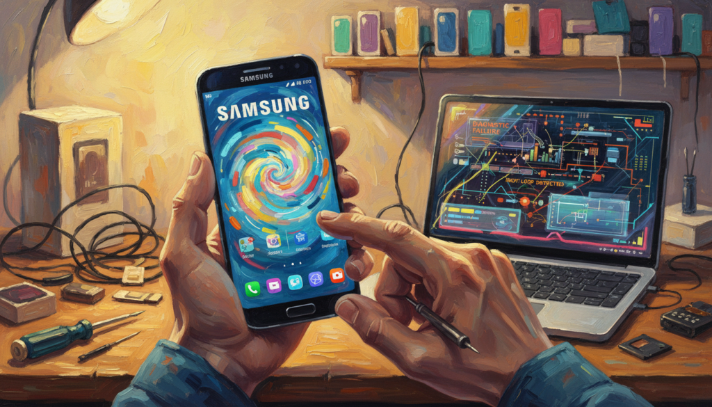 Samsung boot loop fix