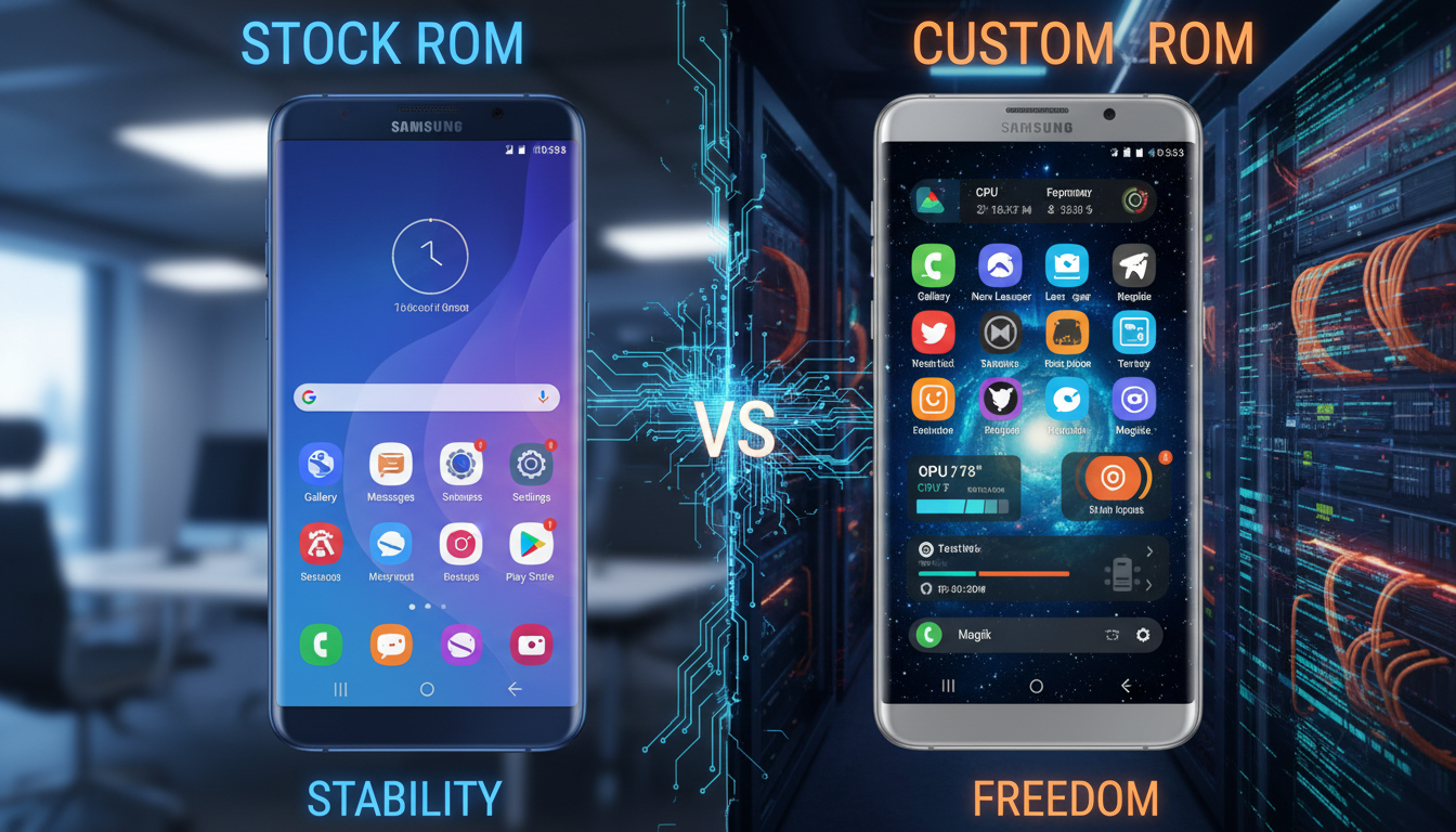 Stock ROM vs. Custom ROM: Which is Better for Your Samsung Device?