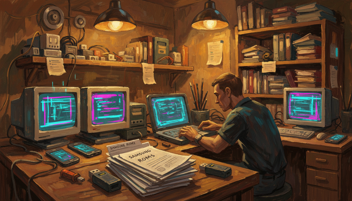 Why Phone Technicians Still Keep Collections of Old Samsung Firmware