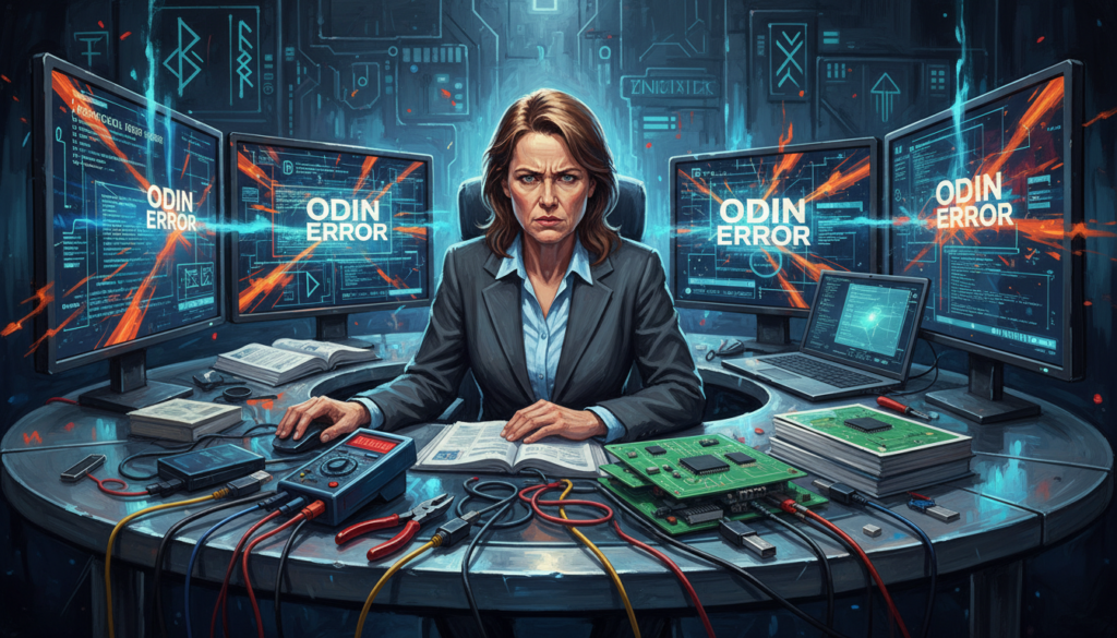 advanced Odin troubleshooting