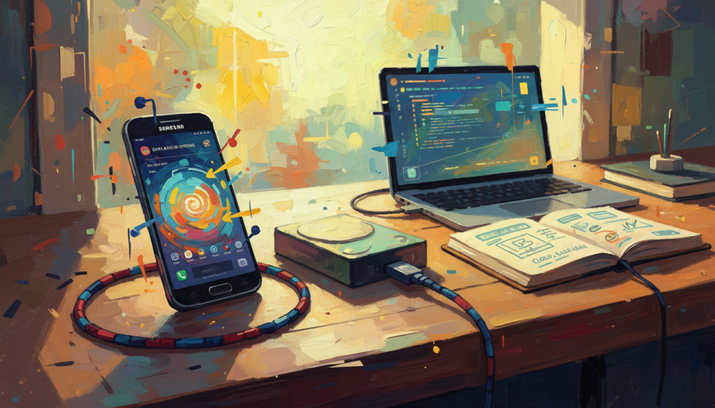 best practices backup Samsung phone