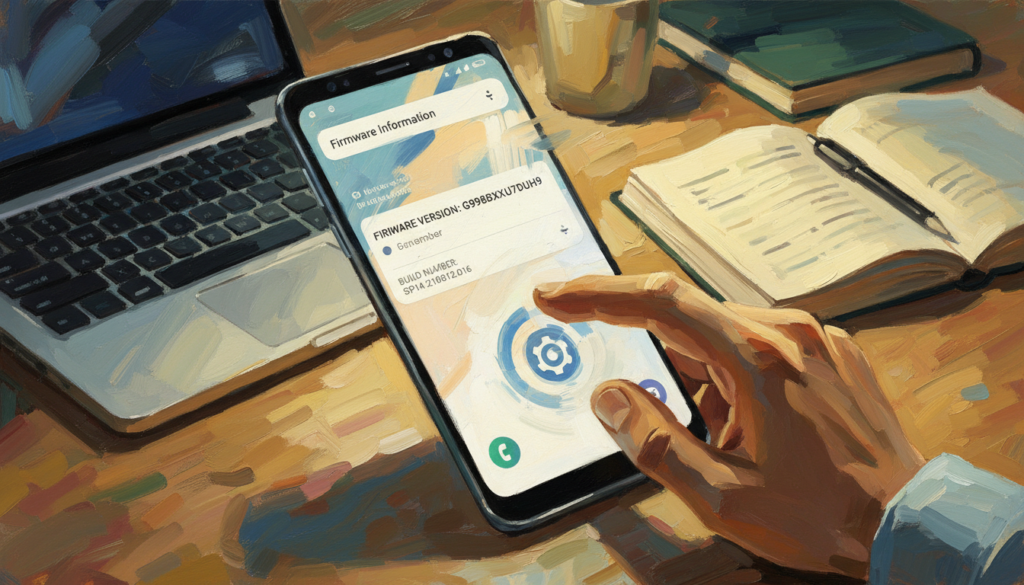 check Samsung firmware