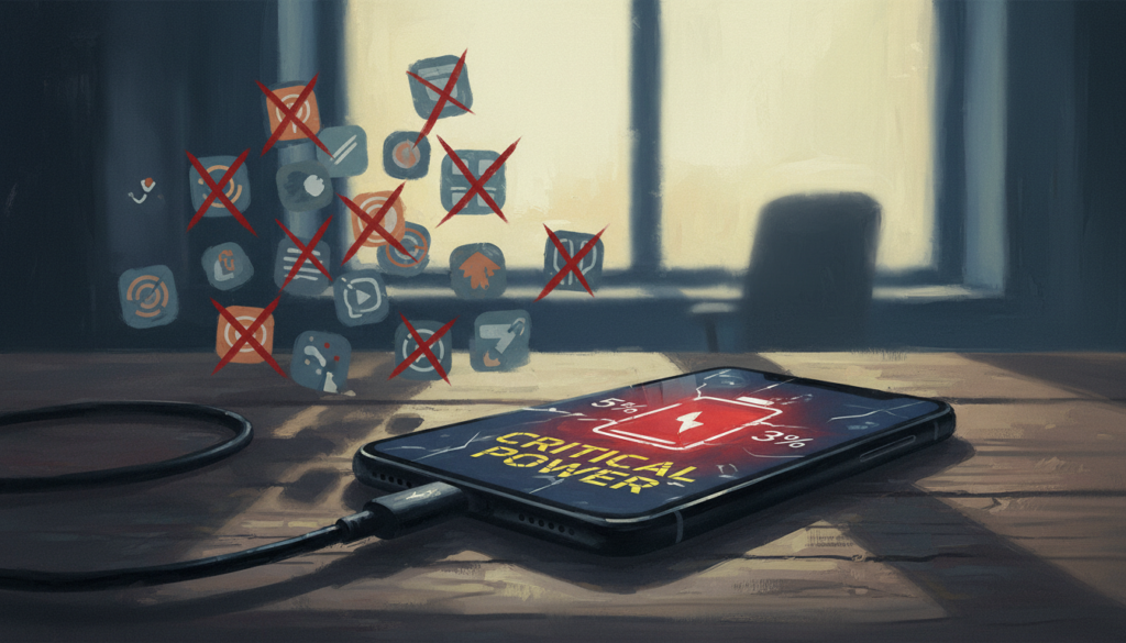 post-flash battery drain